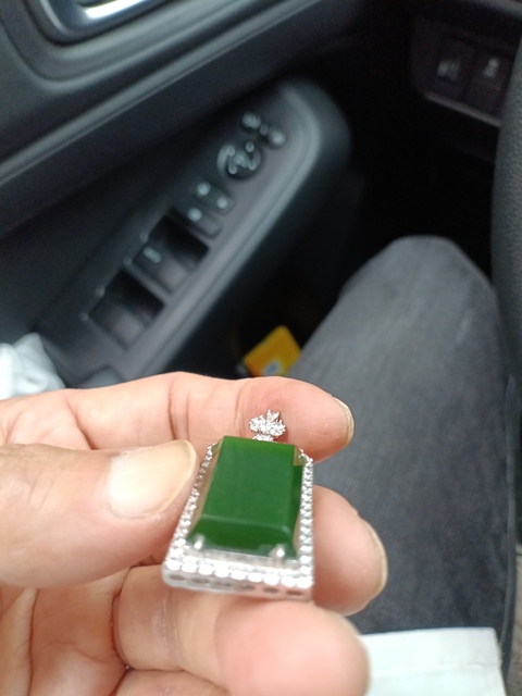 古玩玉器和田碧玉“平安無事牌”真品鑒賞圖