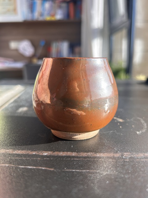 古玩陶瓷紅耀州雞心罐真品鑒賞圖