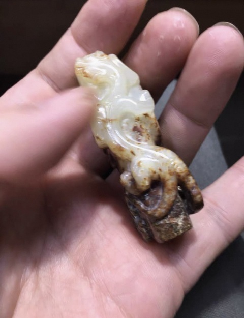 古玩玉器提油仿古“玉勒”真品鑒賞圖