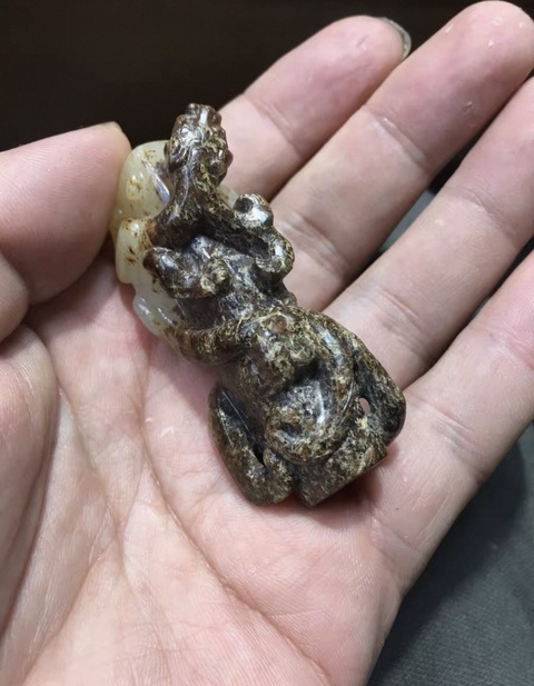 古玩玉器提油仿古“玉勒”真品鑒賞圖