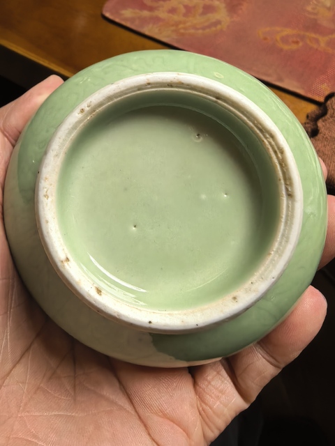 古玩陶瓷蒜頭瓶真品鑒賞圖