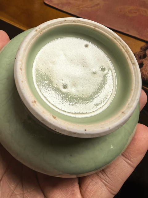 古玩陶瓷蒜頭瓶真品鑒賞圖