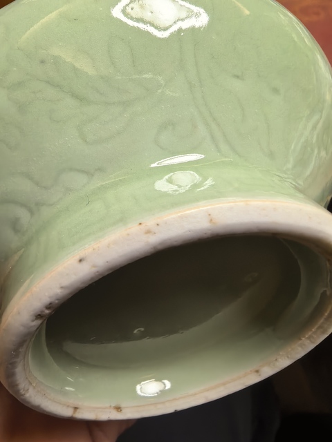 古玩陶瓷蒜頭瓶真品鑒賞圖