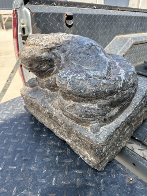 古玩雜項角獅真品鑒賞圖