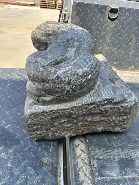 古玩雜項角獅真品鑒賞圖