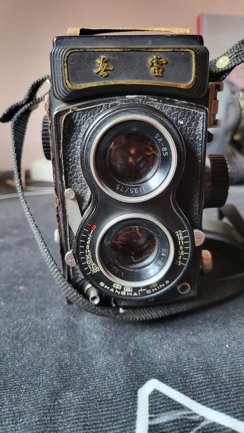 古玩雜項春雷相機真品鑒賞圖