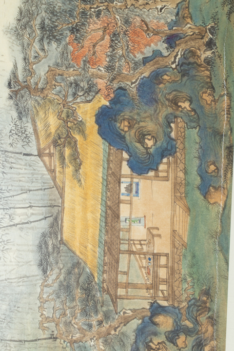 古玩字畫當代·曹勇強 山水真品鑒賞圖