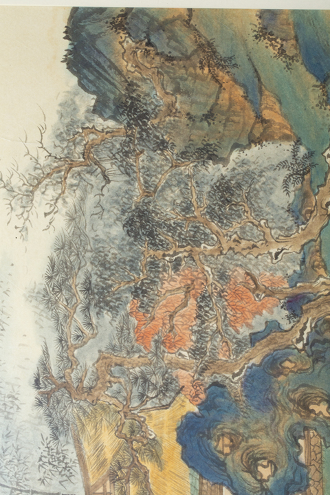 古玩字畫當代·曹勇強 山水真品鑒賞圖