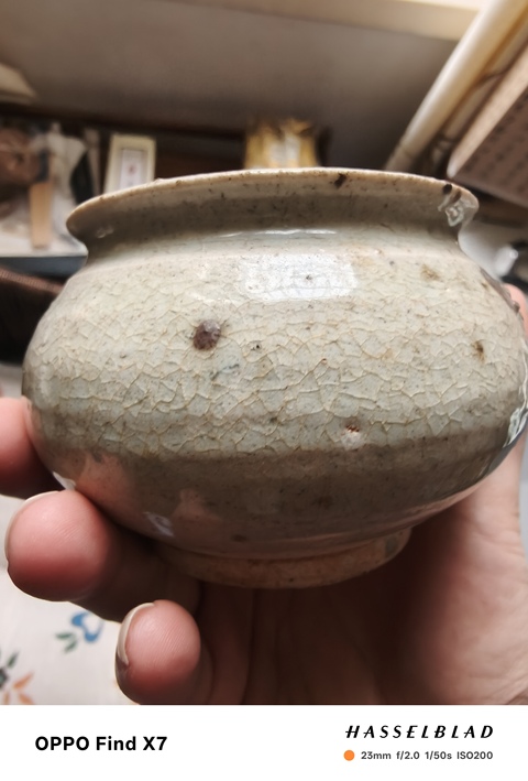 古玩陶瓷影青罐真品鑒賞圖