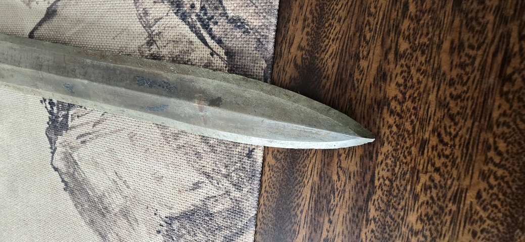 古玩銅器戰國青銅劍真品鑒賞圖