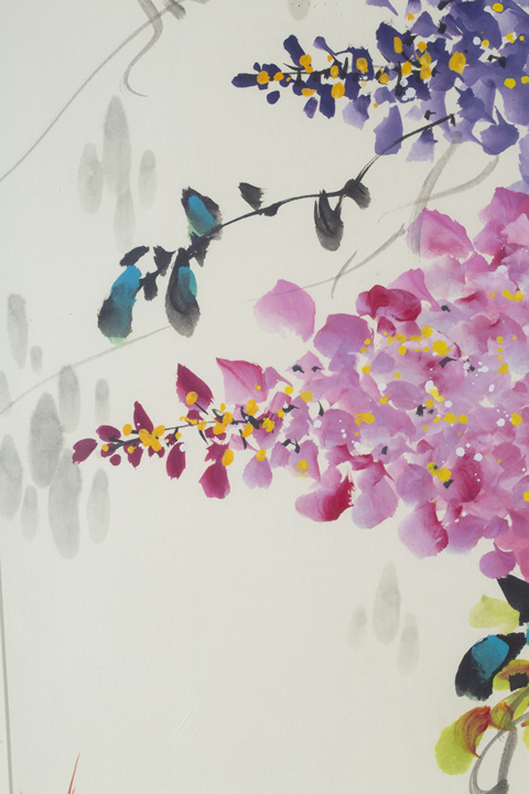 古玩字畫當代·孫吉祥 紫氣東來真品鑒賞圖