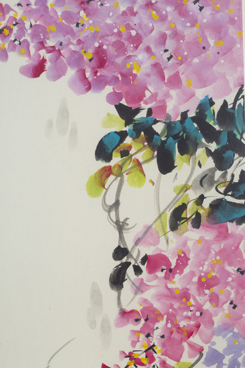 古玩字畫當代·孫吉祥 紫氣東來真品鑒賞圖