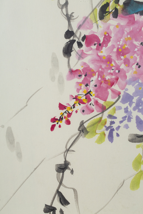 古玩字畫當代·孫吉祥 紫氣東來真品鑒賞圖