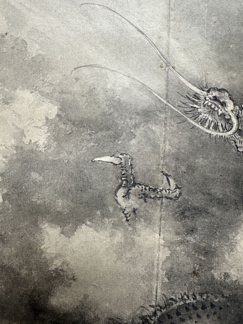 古玩字畫松山 山水圖真品鑒賞圖