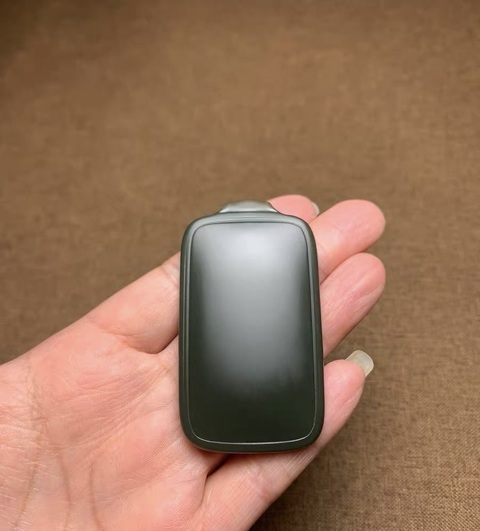 古玩玉器和田玉“平安無事牌”真品鑒賞圖