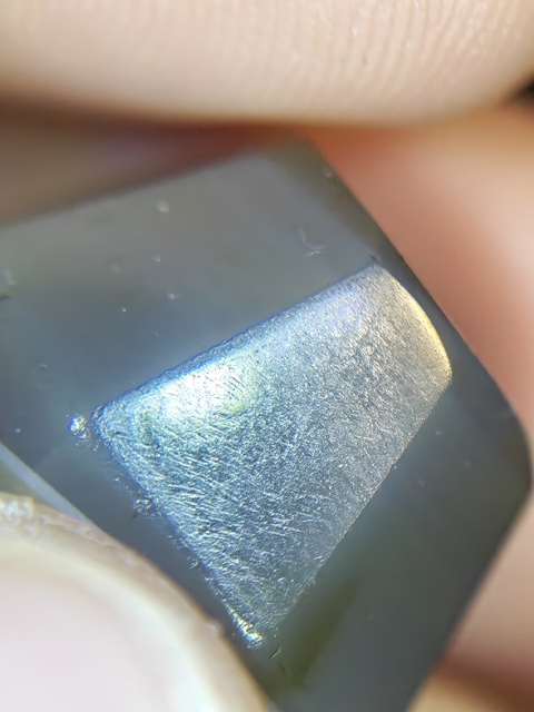 古玩玉器老瑪瑙棱面珠真品鑒賞圖