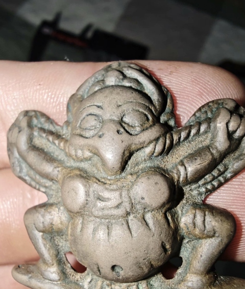 古玩銅器銅大鵬鳥真品鑒賞圖