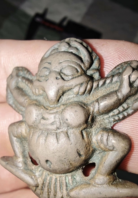 古玩銅器銅大鵬鳥真品鑒賞圖