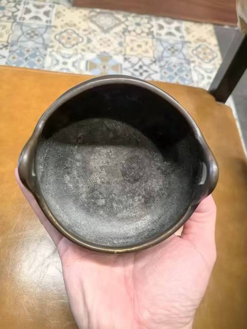 古玩銅器爐真品鑒賞圖