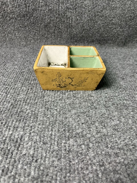 古玩陶瓷紫砂掛釉調色洗真品鑒賞圖