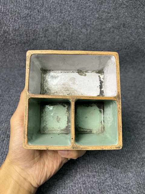 古玩陶瓷紫砂掛釉調色洗真品鑒賞圖