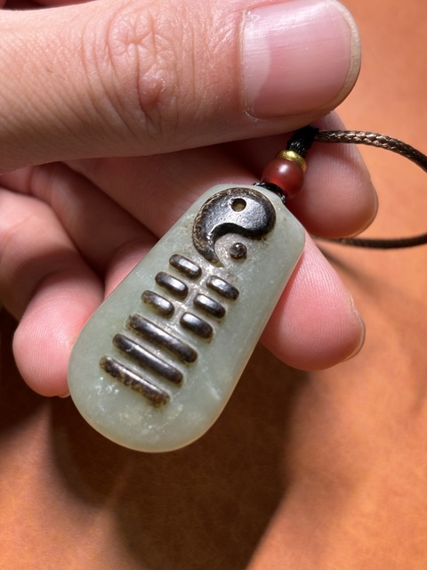 古玩雜項和田吊墜真品鑒賞圖