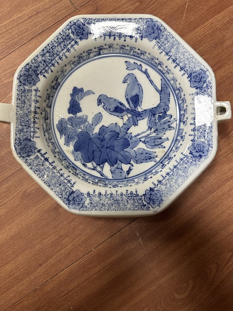 古玩陶瓷暖盤真品鑒賞圖