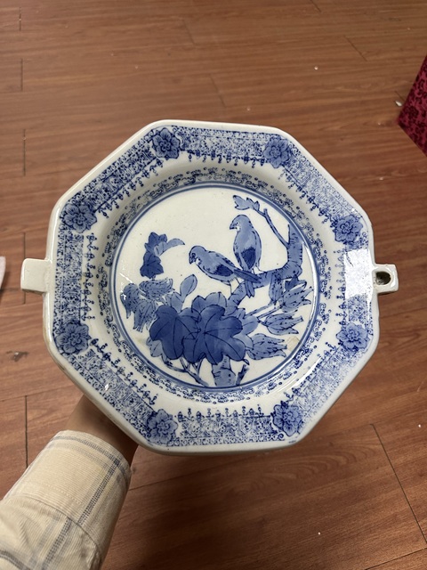 古玩陶瓷暖盤真品鑒賞圖