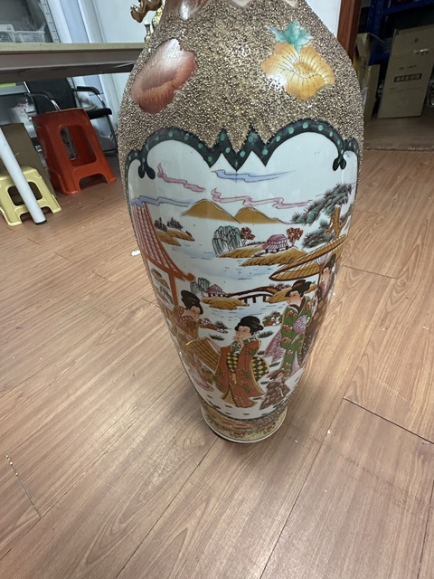 古玩陶瓷雙耳瓶真品鑒賞圖