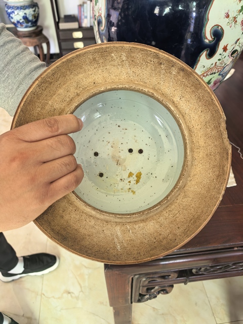 古玩陶瓷祭蘭開窗粉彩花鳥將軍罐真品鑒賞圖