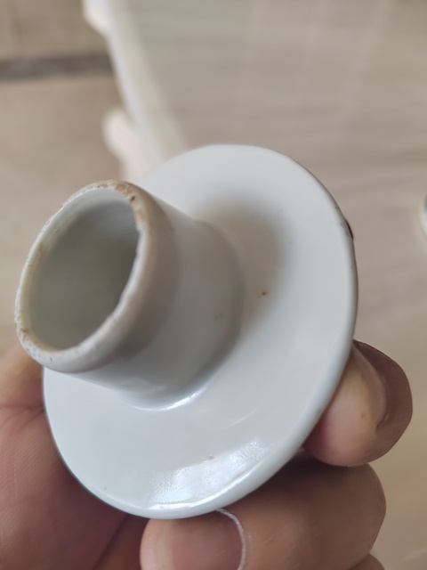 古玩陶瓷雞腿蓋瓶真品鑒賞圖