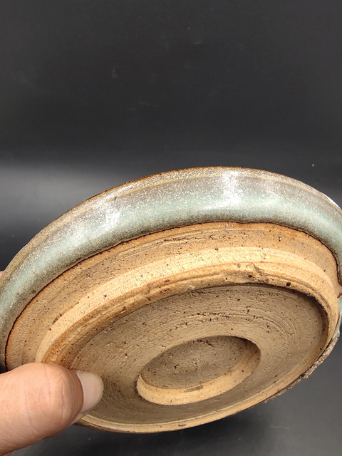 古玩陶瓷金元鈞窯盤真品鑒賞圖