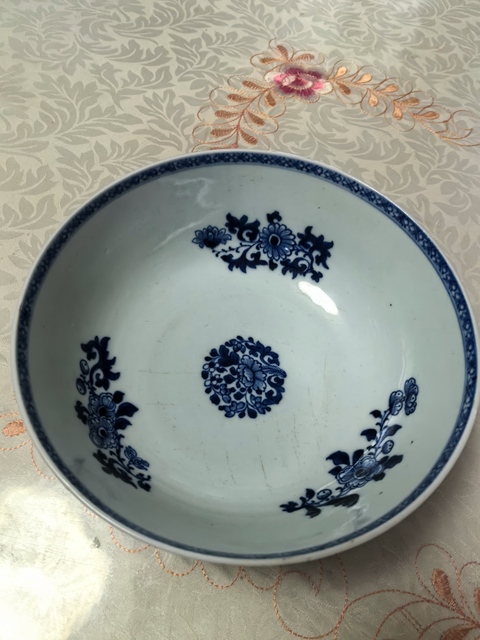 古玩陶瓷青花山水人物紋墩式碗拍賣，當(dāng)前價格2200元