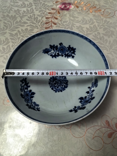 古玩陶瓷青花山水人物紋墩式碗拍賣，當(dāng)前價格2200元