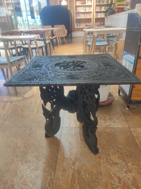 古玩雜項茶幾真品鑒賞圖