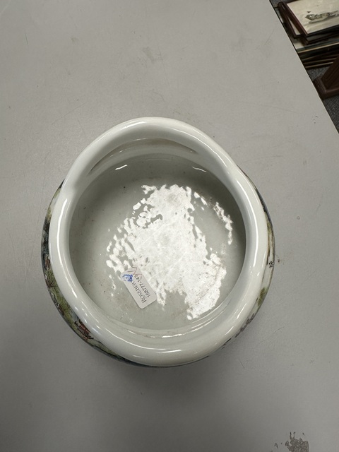 古玩陶瓷三足鳳眼香爐真品鑒賞圖