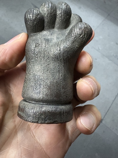 古玩銅器手掌器真品鑒賞圖