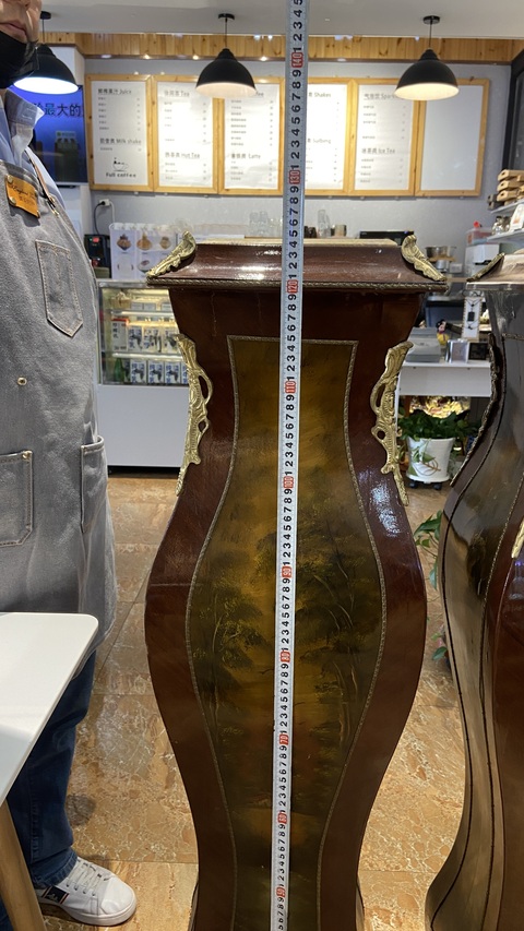 古玩雜項花臺真品鑒賞圖