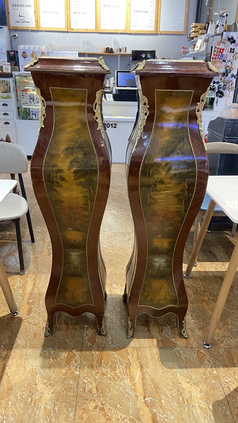 古玩雜項花臺真品鑒賞圖