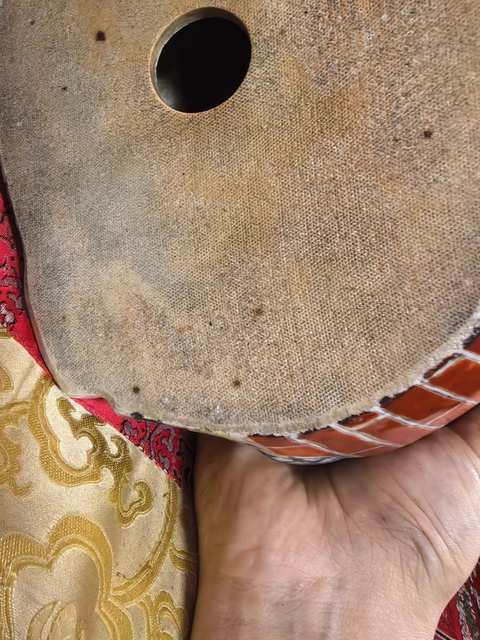 古玩陶瓷粉彩彌勒佛坐像真品鑒賞圖