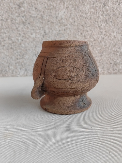 古玩陶瓷明末清初雙系罐拍賣，當(dāng)前價(jià)格500元