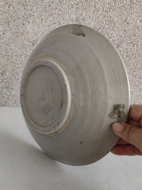 古玩陶瓷青花魚紋盤拍賣，當前價格850元