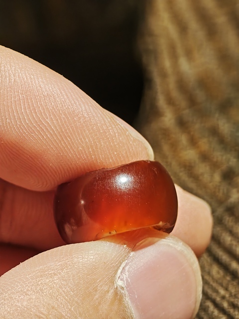 古玩雜項瑪瑙珠子真品鑒賞圖