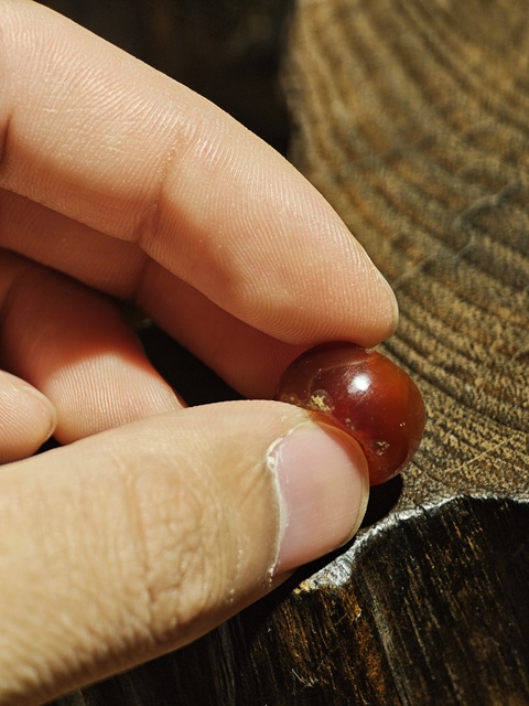 古玩雜項瑪瑙珠子真品鑒賞圖