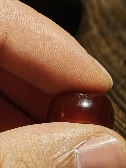 古玩雜項瑪瑙珠子真品鑒賞圖