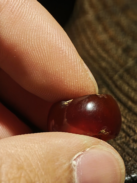 古玩雜項瑪瑙珠子真品鑒賞圖