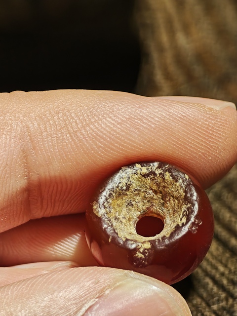 古玩雜項瑪瑙珠子真品鑒賞圖