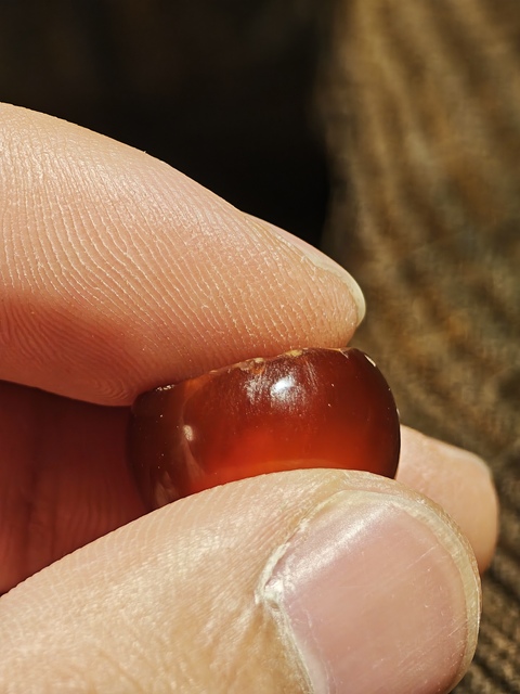 古玩雜項瑪瑙珠子真品鑒賞圖