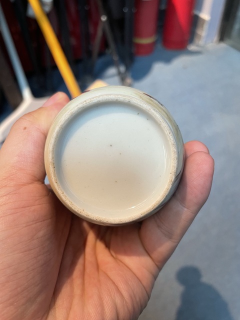 古玩陶瓷人物故事棒槌瓶真品鑒賞圖