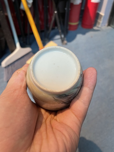 古玩陶瓷人物故事棒槌瓶真品鑒賞圖